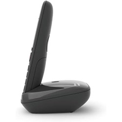 Gigaset AS690A Téléphone fixe Quattro Noir [Version Française]