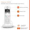 Gigaset AS690 Trio - Téléphone fixe sans fil, 3 combinés avec grand écran rétroéclairé pour un affichage ultra lisible, fonction