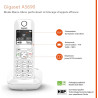 Gigaset AS690 Trio - Téléphone fixe sans fil, 3 combinés avec grand écran rétroéclairé pour un affichage ultra lisible, fonction