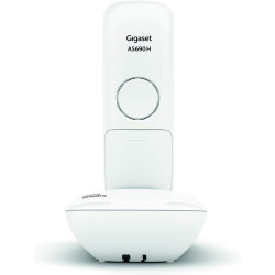 Gigaset AS690 Duo - Téléphone fixe sans fil, 2 combinés avec grand écran rétroéclairé pour un affichage ultra lisible, fonction 