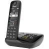 Gigaset AS690A - téléphone DECT sans fil avec répondeur - grand écran à haut contraste - excellente qualité audio - profils sono