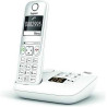Gigaset AS690A - Téléphone fixe sans fil avec répondeur, grand écran rétroéclairé pour un affichage ultra lisible, fonction bloc