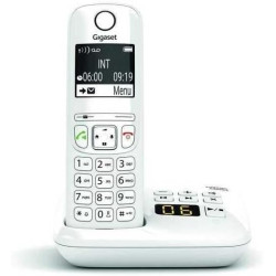 Gigaset AS690A - Téléphone fixe sans fil avec répondeur, grand écran rétroéclairé pour un affichage ultra lisible, fonction bloc
