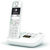 Gigaset AS690A - Téléphone fixe sans fil avec répondeur, grand écran rétroéclairé pour un affichage ultra lisible, fonction bloc