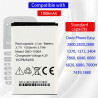 DBO-1000A Batterie de Rechange Compatible avec Doro téléphone 2820,2800,2880,1370 1372 2404 5860 6040 6060 6820 6880 7000H 7439 