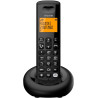 ALCATEL E260 S. Voice - Téléphone Fixe sans Fil DECT avec Répondeur - Design Compact - Grand Écran Rétroéclairé - Mains Libres -