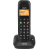 Téléphone sans Fil VTech DECT, répondeur, Blocage d’appels, Identification/Attente d’Appel, répertoire, 13 h autonomie, rétroécl