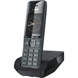Gigaset Comfort 520 téléphone DECT, Mains Libres, Gris | Sans fil, blocage d’appels, répertoire 200 contacts, [Version française