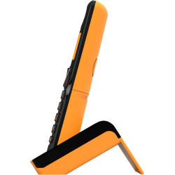 Alcatel s280 duo orange telephone sans fil duo, mains libres, repertoire 50 noms et numeros fonction blocage des appels indésira