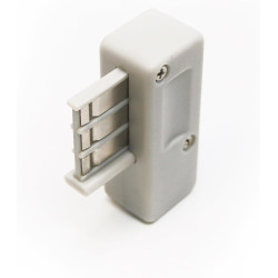 Prise Téléphonique vers RJ11 - Adaptateur Téléphonique avec Connecteur RJ11 - Convient pour la France - Prise T Blanche