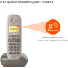 Gigaset A170 Duo - 2 téléphones DECT sans fil - écran avec rétro-éclairage - identification de l'appelant - 18 heures d'autonomi