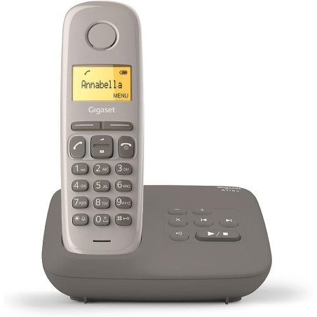Gigaset AL170A Solo Téléphone fixe sans fil DECT/GAP Répondeur Taupe