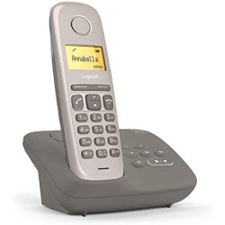 Gigaset AL170A Solo Téléphone fixe sans fil DECT/GAP Répondeur Taupe