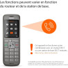 Gigaset CL660HX - Téléphone fixe sans fil - combiné supplémentaire - Gris Anthracite | Sans fil, Socle de charge, [Compatible en