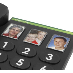 doro téléphone grande touche PhoneEasy331ph noir (import Allemagne)