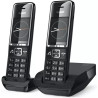 Gigaset téléphone sans fil comfort 550 duo noir, noir