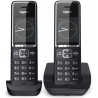 Gigaset téléphone sans fil comfort 550 duo noir, noir