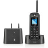 Motorola - Téléphone fixe sans fil DECT O201, identification de l'appelant, rétroéclairage, répertoire téléphonique de 200 numér
