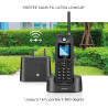 Motorola - Téléphone fixe sans fil DECT O201, identification de l'appelant, rétroéclairage, répertoire téléphonique de 200 numér