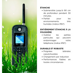 Motorola - Téléphone fixe sans fil DECT O201, identification de l'appelant, rétroéclairage, répertoire téléphonique de 200 numér