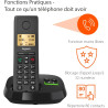 Gigaset Pure 220A Trio, téléphone DECT sans Fil, 3 combinés, répondeur | Blocage d’appel, mains libres, [Compatible en DE, IT, F
