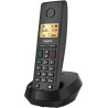 Gigaset Pure 220 téléphone DECT, Blocage d’Appel, Noir Anthracite | Sans fil, mains libres, 80 contacts, aides auditives, [Compa