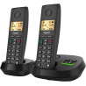 Gigaset Pure 220A Duo, téléphone DECT sans Fil, 2 combinés, répondeur | Blocage d’appel, mains libres, [Compatible en DE, IT, FR