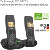 Gigaset Pure 220A Duo, téléphone DECT sans Fil, 2 combinés, répondeur | Blocage d’appel, mains libres, [Compatible en DE, IT, FR