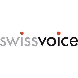 SWISSVOICE - Xtra 1110 - Téléphone Fixe Filaire - Larges Touches - 6 Touches Mémoires Avec Photo - Sonneries Extra Fortes - Indi