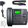 Lychee Téléphone Fixe sans Fil GSM Quadri-Bande sans Fil - Double SIM, Prise en Charge multilingue(Y Compris Le français),Grand 