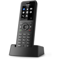 YEALINK W57R Combiné Robuste pour IPPhone SIP DECT, écran Couleur 1,8", Voix HD, jusqu'à 40 Heures de Conversation, 575 Heures e