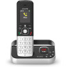 ALCATEL FX990 Voice - Téléphone Fixe sans Fil DECT avec Répondeur - Écran Graphique Couleur Haute résolution - Mains Libres - Bl