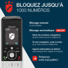 ALCATEL FX990 Voice - Téléphone Fixe sans Fil DECT avec Répondeur - Écran Graphique Couleur Haute résolution - Mains Libres - Bl
