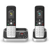 ALCATEL FX990 Voice Duo - Téléphone Fixe sans Fil DECT avec Répondeur 50 Min - Écran Graphique Couleur Haute Résolution - Mains 