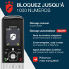 ALCATEL FX990 Voice Duo - Téléphone Fixe sans Fil DECT avec Répondeur 50 Min - Écran Graphique Couleur Haute Résolution - Mains 
