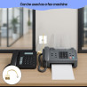 Adaptateur RJ11 avec câble, Répartiteur de téléphone RJ11, Double prise téléphonique RJ11 6P4C pour téléphone fixe et box