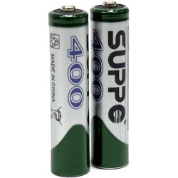 Lot de 2 batteries rechargeables d'origine Suppo ou GP - 400 mAh - Pour le combiné Gigaset