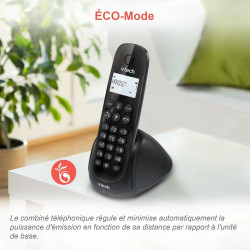 VTech CS1450 Téléphone sans Fil DECT avec répondeur Automatique, Fonction Mains Libres, Blocage d'appels, Identification de l'ap