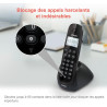VTech CS1450 Téléphone sans Fil DECT avec répondeur Automatique, Fonction Mains Libres, Blocage d'appels, Identification de l'ap