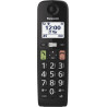 Panasonic KX-TGUA10EXB Combiné Supplémentaire pour Téléphones Numériques sans Fil KX-TGU130/KX-TGU110, Grosses Touches, Appel Fa