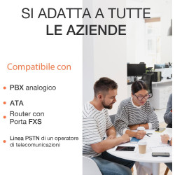 ALCATEL Temporis 10 Pro - Téléphone Fixe Filaire Professionnel - Monobloc - Indicateur Lumineux pour Appel Entrant - Touche Rapp