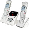 Geemarc Amplidect 295 Duo - Téléphone Amplifié sans Fil et Son Combiné Additionnel avec Répondeur, Sonnerie Puissante et Grosses