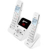 Geemarc Amplidect 295 Duo - Téléphone Amplifié sans Fil et Son Combiné Additionnel avec Répondeur, Sonnerie Puissante et Grosses