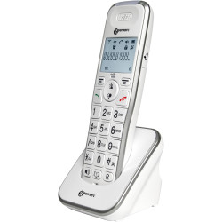 Geemarc Amplidect 295 Duo - Téléphone Amplifié sans Fil et Son Combiné Additionnel avec Répondeur, Sonnerie Puissante et Grosses