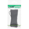 InLine 18842 câble de téléphone 2 m Noir - Cables de téléphone (2 m, RJ12, RJ12, Noir, Male connector / Male connector)