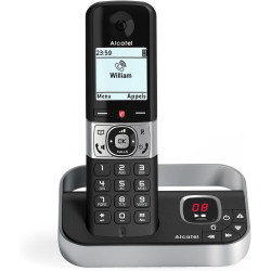 ALCATEL F890 Voice - Téléphone Fixe Sans Fil DECT Avec Répondeur - Écran Graphique Haute Résolution - Mains Libres - Blocage Des