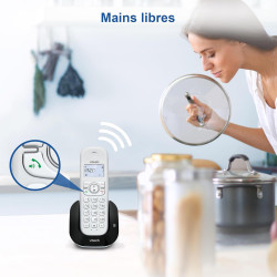 VTech Téléphone sans Fil DECT à 3 combinés, à Double Charge avec répondeur, Blocage d'appel, Identification de l'appelant/Appel 