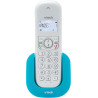 VTech CS1500 Téléphone sans Fil DECT à Double Charge avec Blocage d'appel, Identification de l'appelant/Appel en Attente, Haut-P