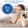 VTech CS1500 Téléphone sans Fil DECT à Double Charge avec Blocage d'appel, Identification de l'appelant/Appel en Attente, Haut-P