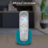 VTech CS1500 Téléphone sans Fil DECT à Double Charge avec Blocage d'appel, Identification de l'appelant/Appel en Attente, Haut-P
